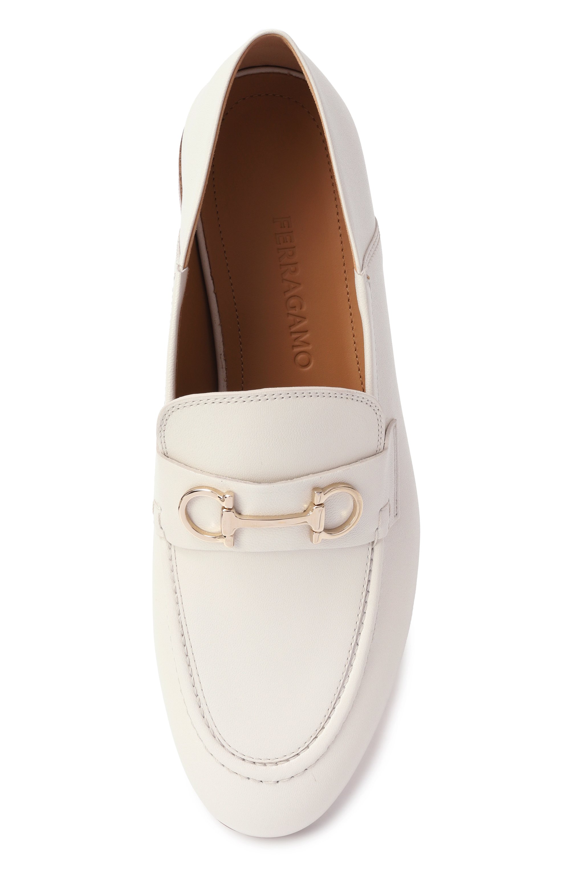 Кожаные лоферы FERRAGAMO, арт. 01E100/764292, фото 6