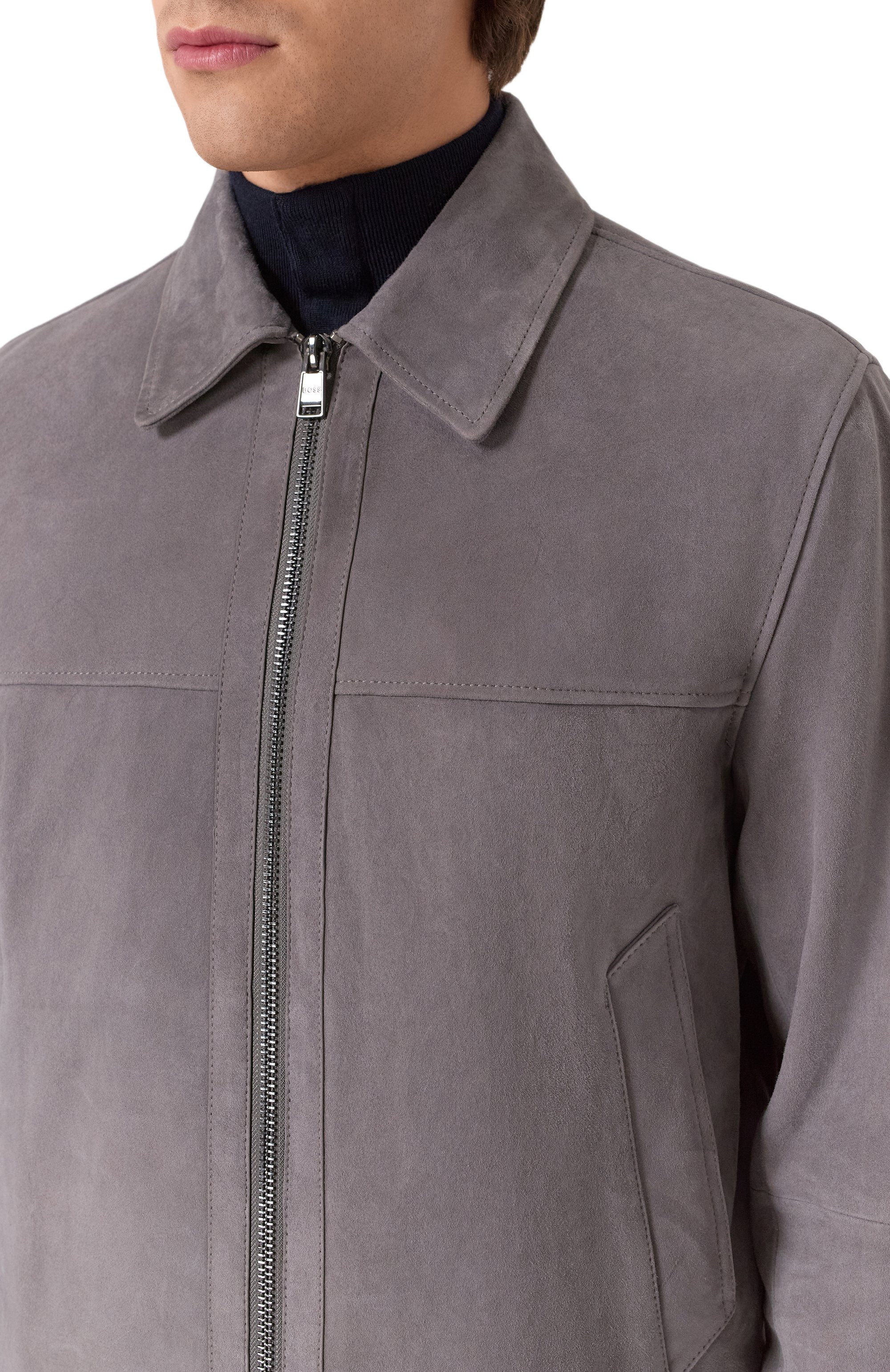 Замшевая куртка BOSS, арт. 50528014, фото 5