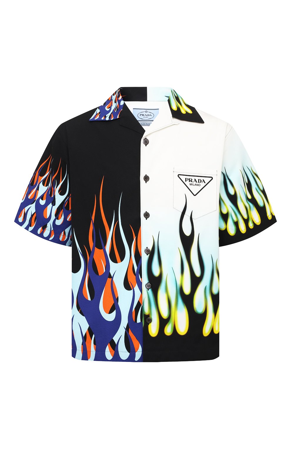 Хлопковая рубашка PRADA, арт. UCS406-1Z22-F0002-212, фото 1