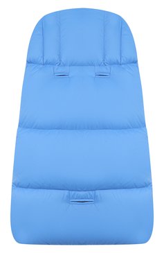 Детский конверт MONCLER ENFANT голубого цвета, арт. E2-951-00828-05-53079 | Фото 2 (Материал: Синтетический материал, Текстиль; Статус проверки: Проверена категория, Проверено; Материал сплава: Проставлено, Проверено; Нос: Не проставлено)