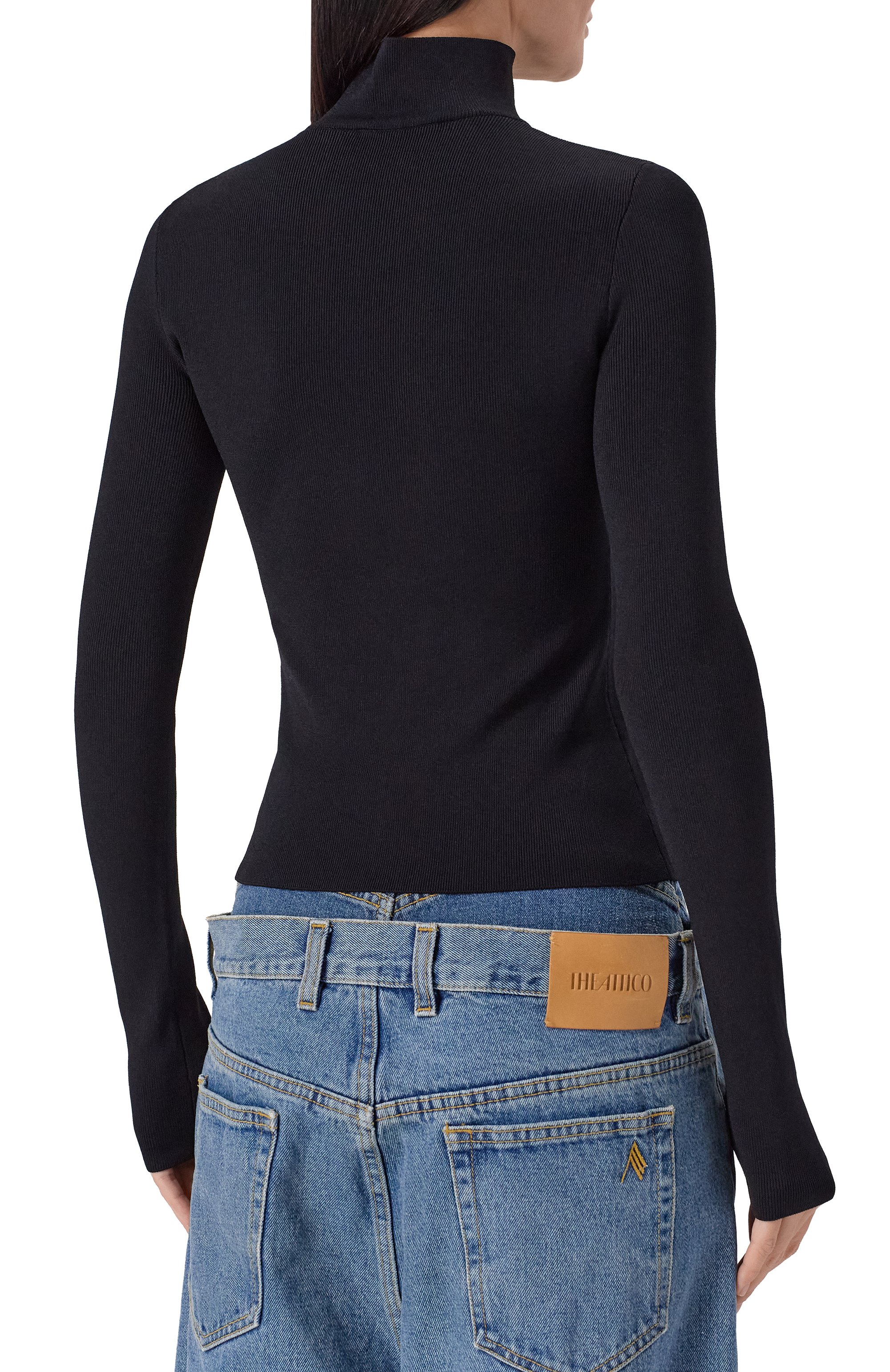 Водолазка из вискозы BALENCIAGA, арт. 835491/T5231, фото 4