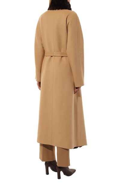 Кашемировое пальто с отделкой из меха норки SABLEFUR, арт. 72213-SB-13, фото 4