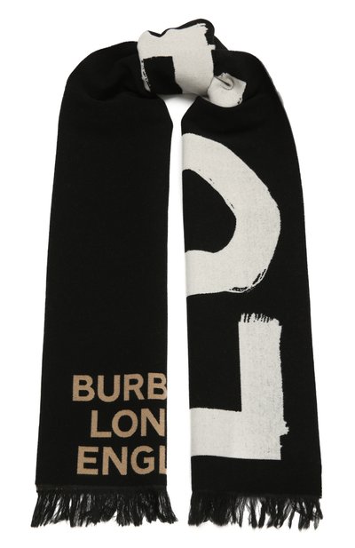 Шарф из шерсти и шелка BURBERRY, арт. 8037416, фото 1