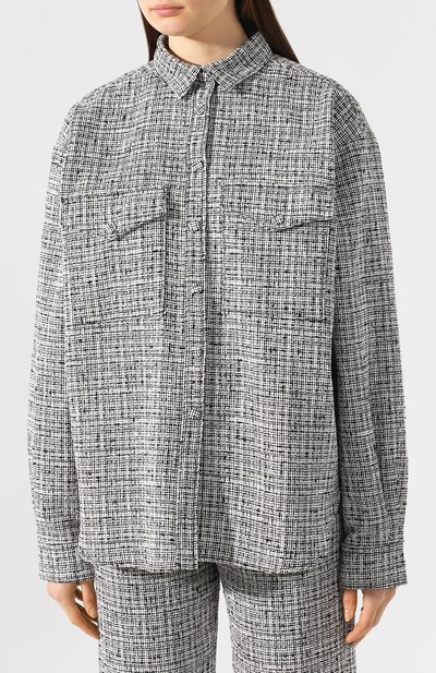 Рубашка из смеси хлопка и льна TOTEME, арт. N0VELLA 201-711-702, фото 3