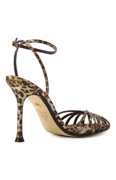 Атласные босоножки ally 95 ALEVI MILANO, арт. L25SC002.R.0222M32/GLAM SATIN, фото 5