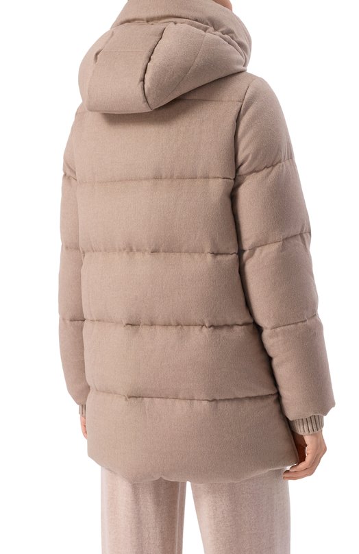 Пуховик из шерсти и кашемира Moorer CARINZIA/LS9 Бежевый  CARINZIA/LS9 Фото 4
