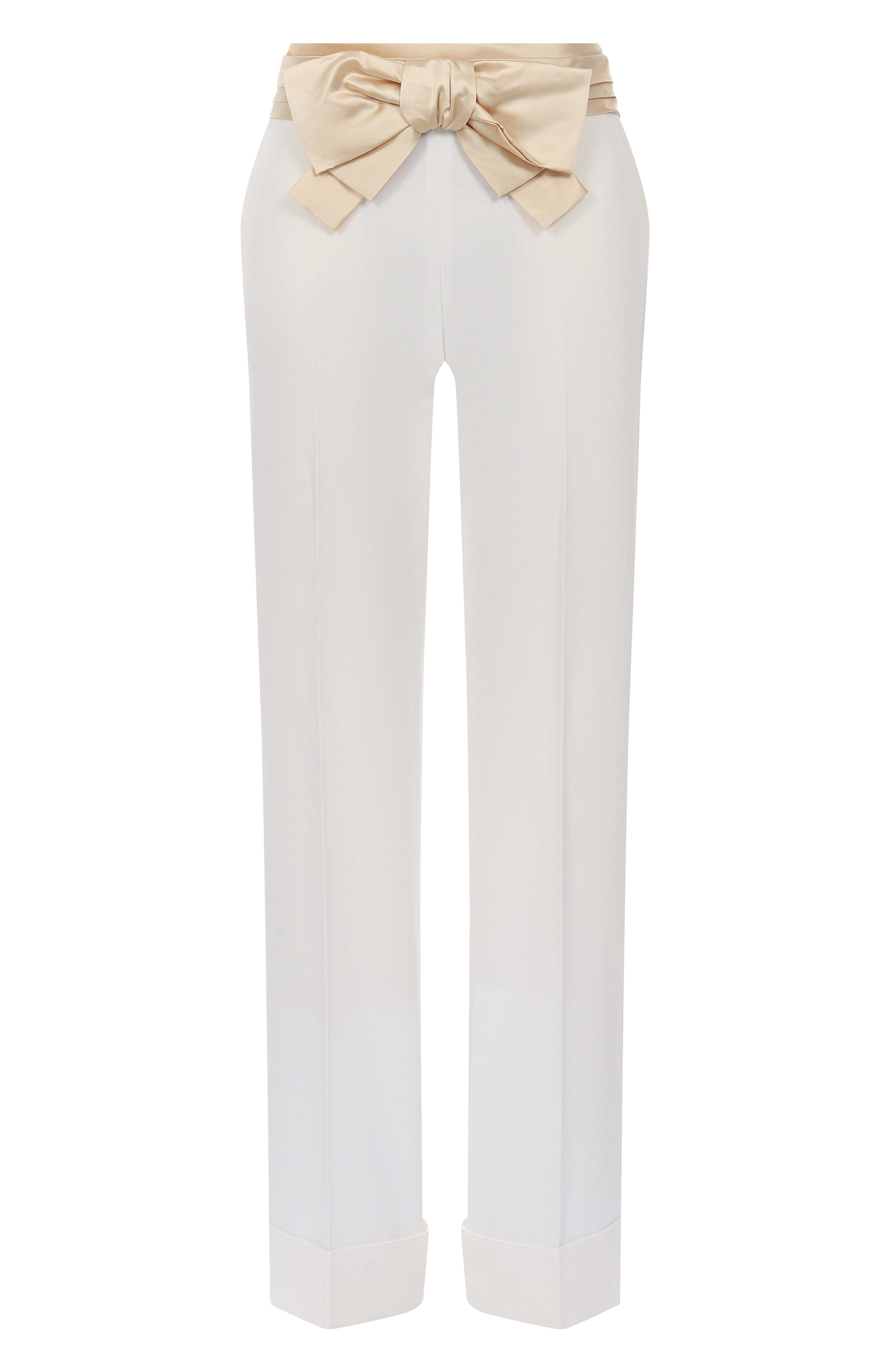 Брюки из хлопка и льна VALENTINO, арт. 7B3RB6F4/8T1, фото 1