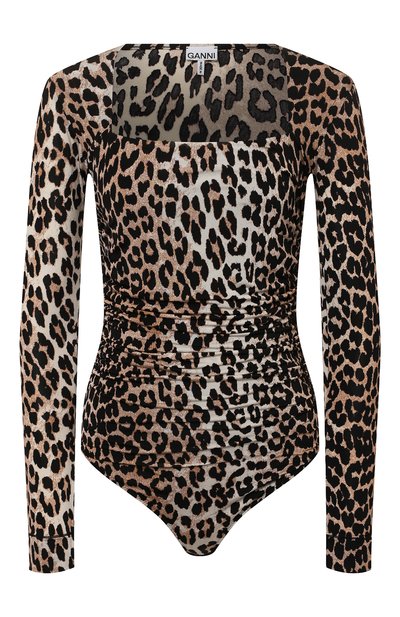 Женское боди из вискозы GANNI, арт. A3694