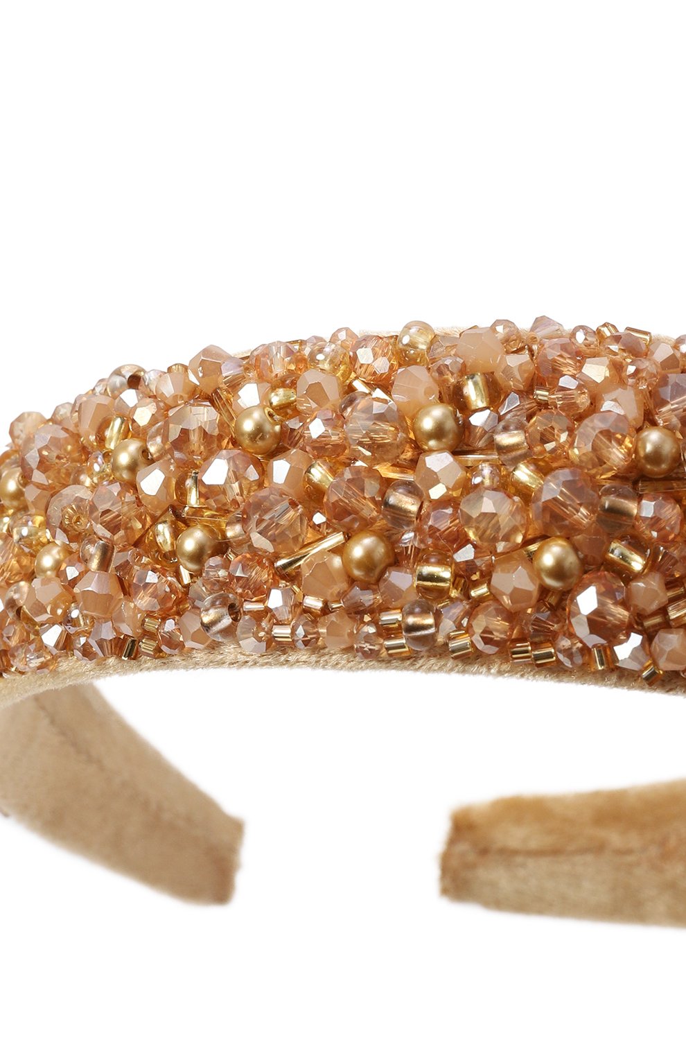 Ободок SASHA KIM золотого цвета по цене 24300 руб., арт. УТ-00001247, фото 3 Ободок SASHA KIM, арт. УТ-00001247, фото 3