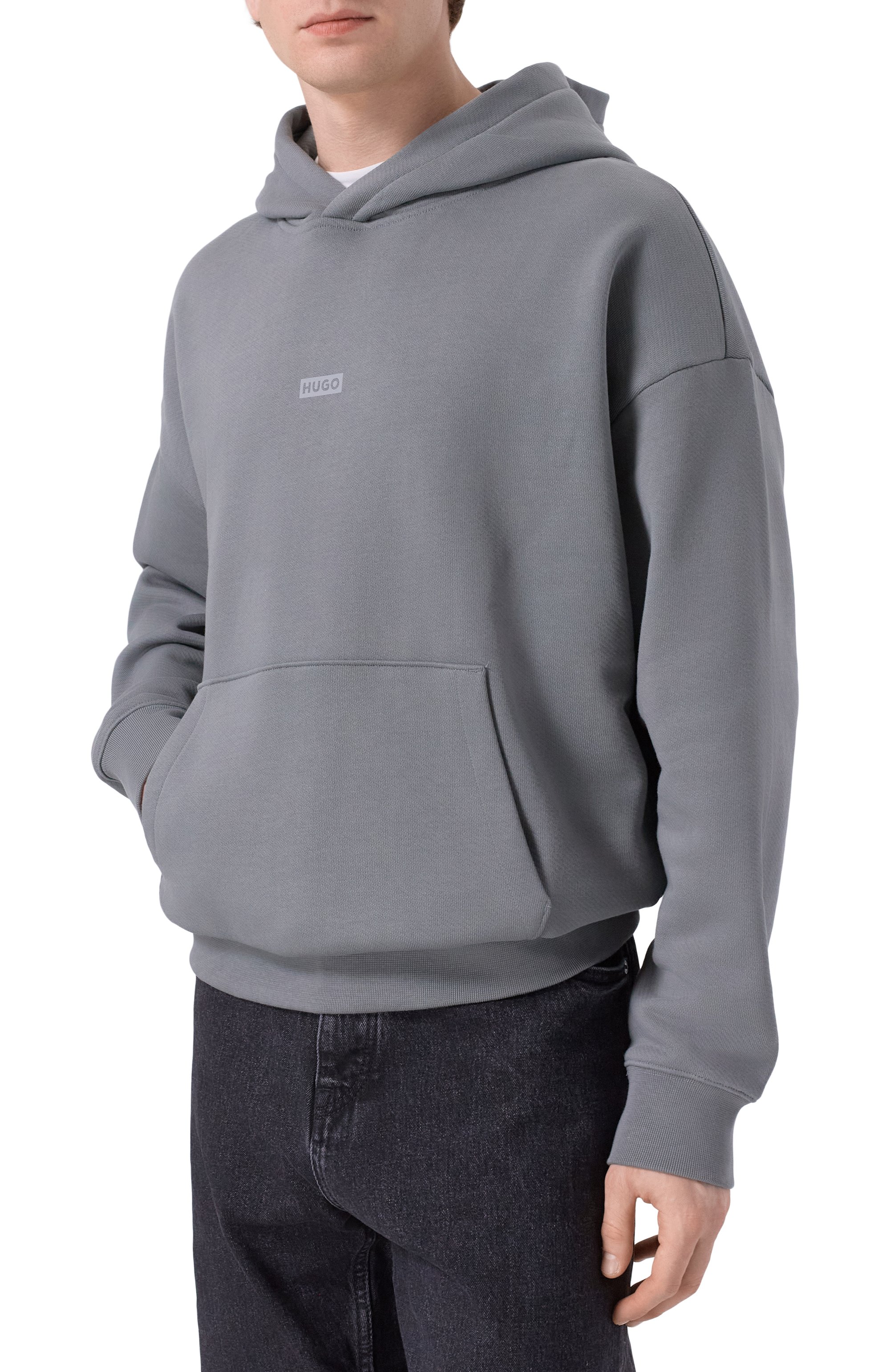 Хлопковое худи HUGO BLUE, арт. 50510724, фото 3