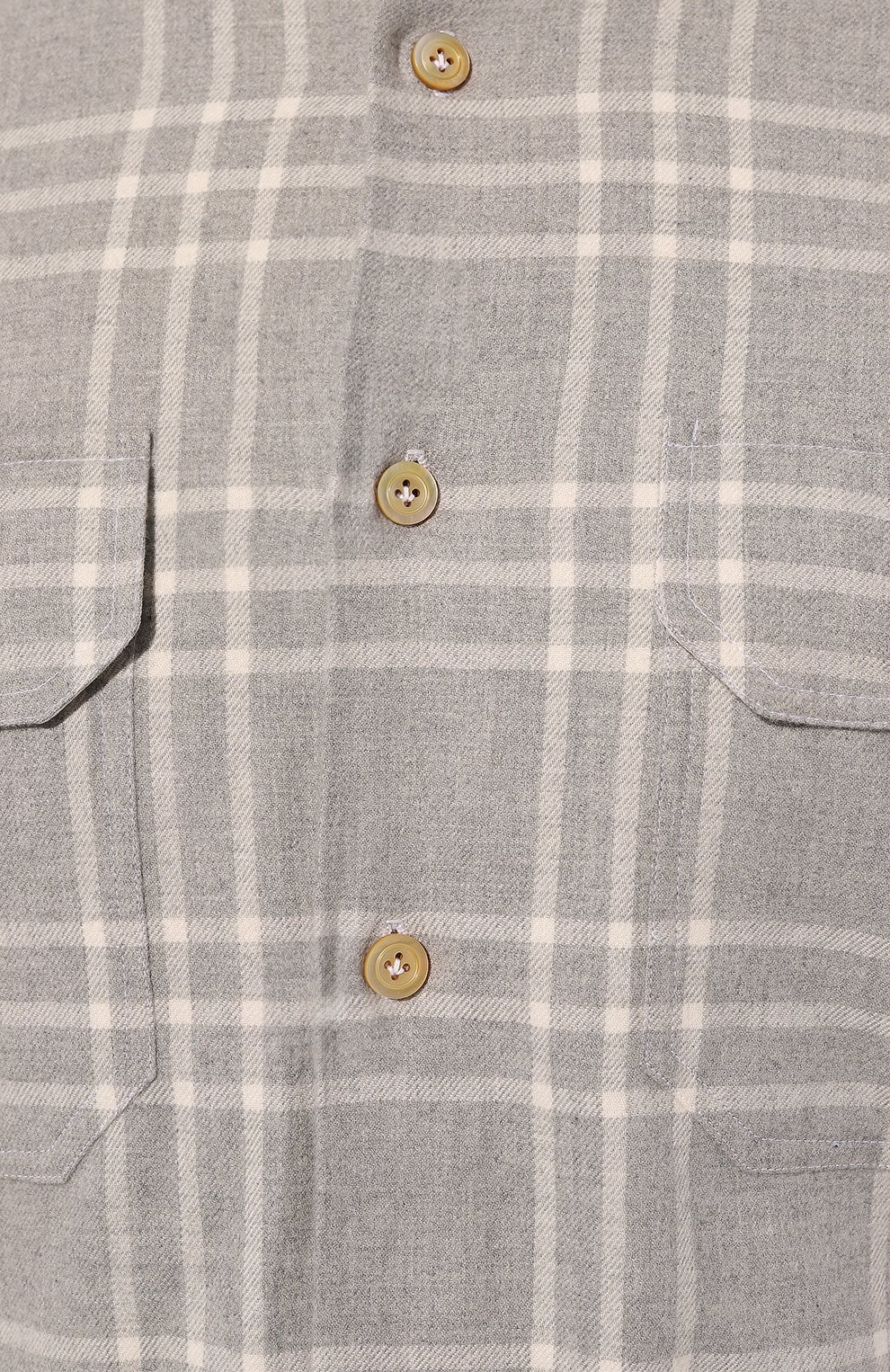 Хлопковая рубашка KITON, арт. UCWMH0864908, фото 5