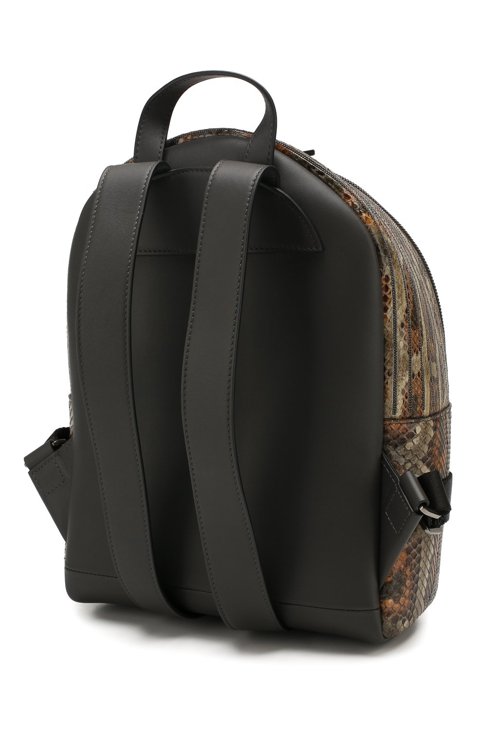 Рюкзак из кожи питона BRUNELLO CUCINELLI коричневого цвета по цене 482000 руб., арт. MBPXD2078P/PBIV, фото 3 Рюкзак из кожи питона BRUNELLO CUCINELLI, арт. MBPXD2078P/PBIV, фото 3