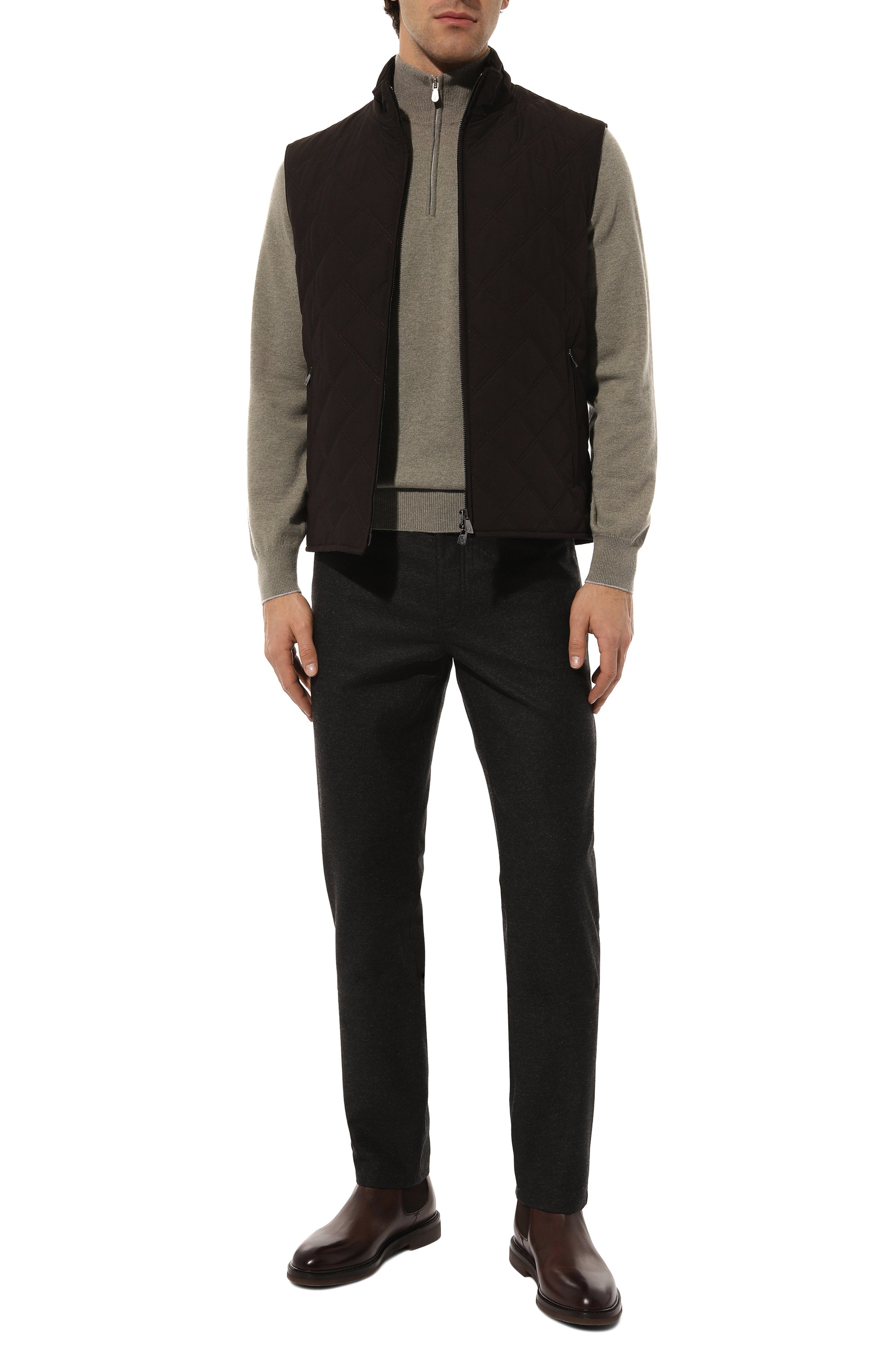 Кожаные челси BRUNELLO CUCINELLI, арт. MZUCRTE818, фото 2