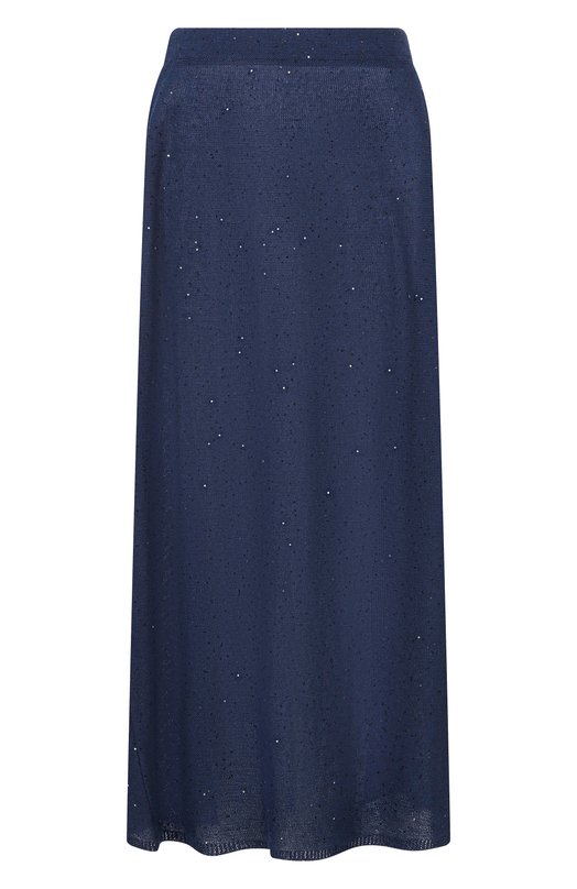 Юбка изо льна и хлопка Antonelli Firenze 41775Q/01625 Синий 41775Q/01625