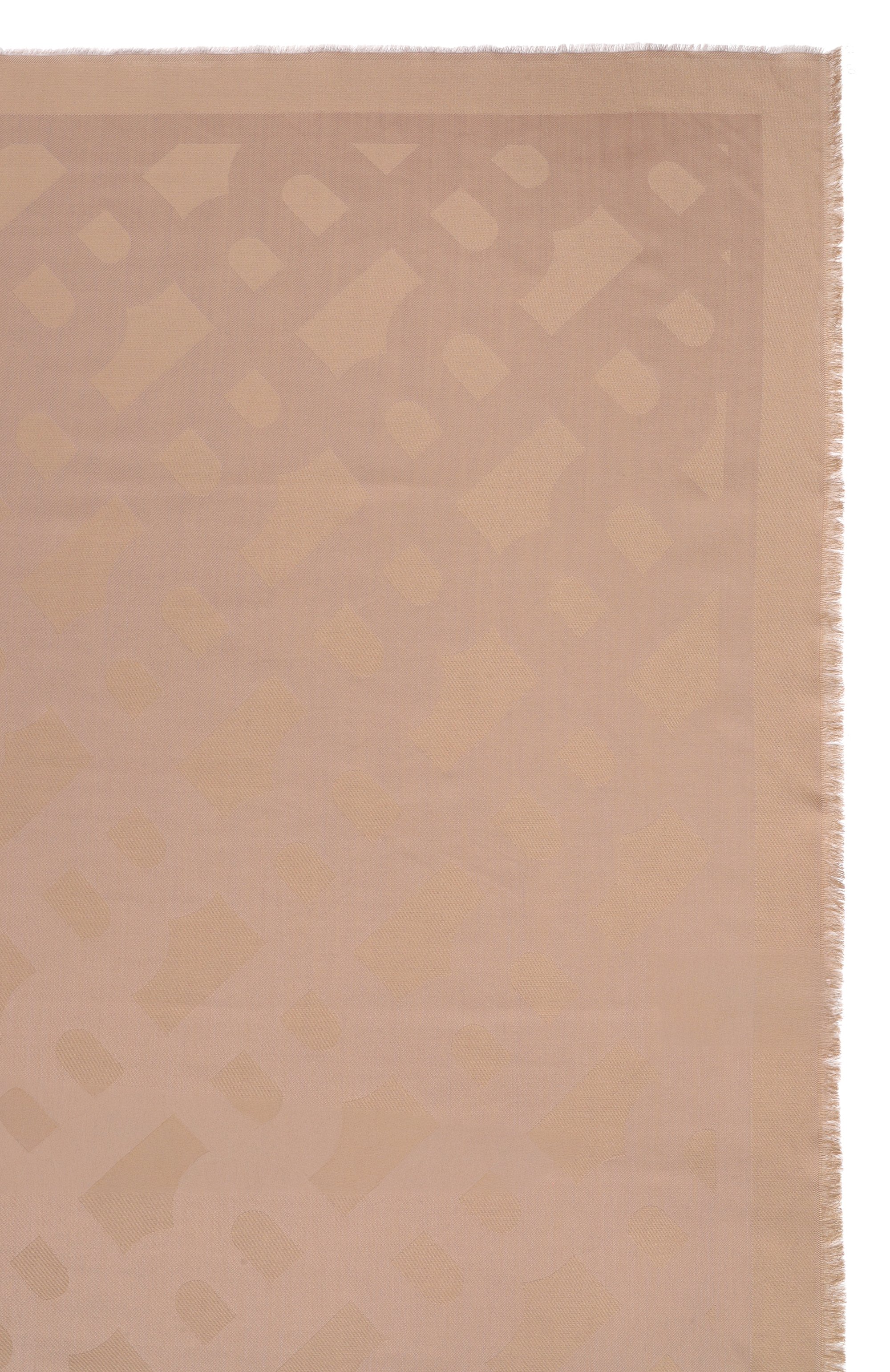 Палантин BOSS бежевого цвета по цене 14400 руб., арт. 50555434, фото 4 Палантин BOSS, арт. 50555434, фото 4