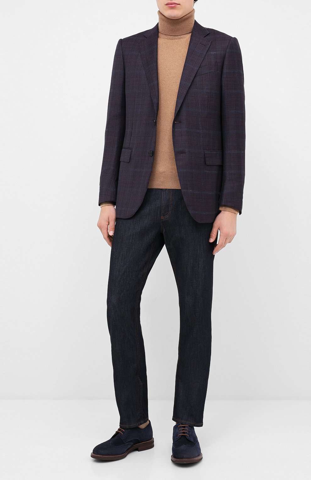 Кашемировая водолазка GRAN SASSO бежевого цвета по цене 45300 руб., арт. 55157/15590, фото 2 Кашемировая водолазка GRAN SASSO, арт. 55157/15590, фото 2