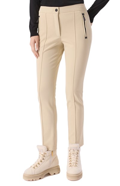 Брюки MONCLER GRENOBLE кремового цвета по цене 89950 руб., арт. 2A000-06-53064, фото 3 Брюки MONCLER GRENOBLE, арт. 2A000-06-53064, фото 3