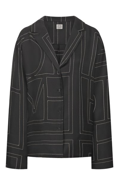 Женская шелковая рубашка TOTEME, арт. 263-WRT0881-FB0704