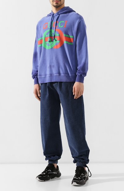 Хлопковое худи GUCCI, арт. 569828/XJA46, фото 2