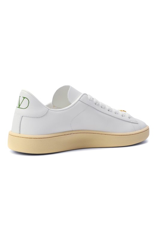 Кожаные кеды Royco Valentino 7W2S0LX9/BYA Белый  7W2S0LX9/BYA Фото 5
