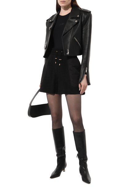 Шорты BALMAIN черного цвета по цене 99700 руб., арт. AF00A045MC66, фото 2 Шорты BALMAIN, арт. AF00A045MC66, фото 2
