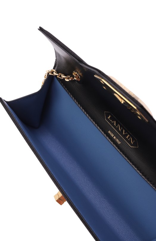 Клатч Invitation Lanvin LW-BGLEPM-RAS0-H25 Чёрный  LW-BGLEPM-RAS0-H25 Фото 5
