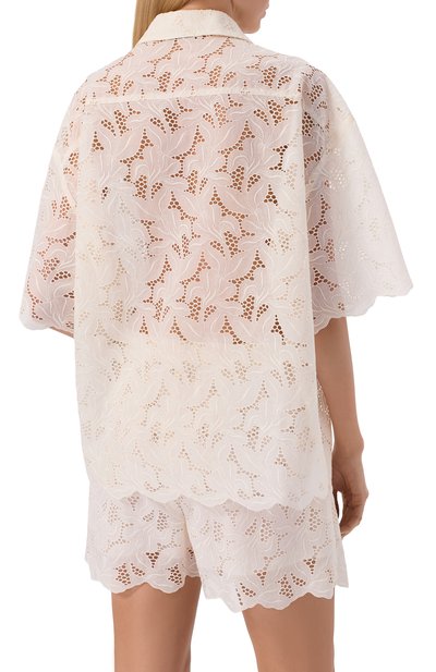 Хлопковая рубашка VIKA GAZINSKAYA, арт. SS26-12247, фото 4