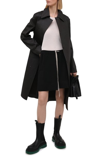 Майка из вискозы и шелка RICK OWENS, арт. RP21S3101/RC, фото 2