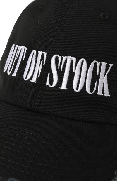 Хлопковая бейсболка DIEGO VENTURINO черного цвета по цене 11350 руб., арт. D3W4DVCAP-DAD0UT, фото 4 Хлопковая бейсболка DIEGO VENTURINO, арт. D3W4DVCAP-DAD0UT, фото 4