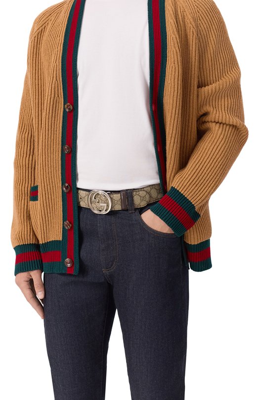 Ремень Gucci 774153/92TIN Бежевый  774153/92TIN Фото 2