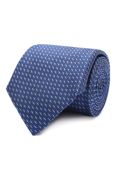 Мужской шелковый галстук CANALI, арт. 24/HJ02844
