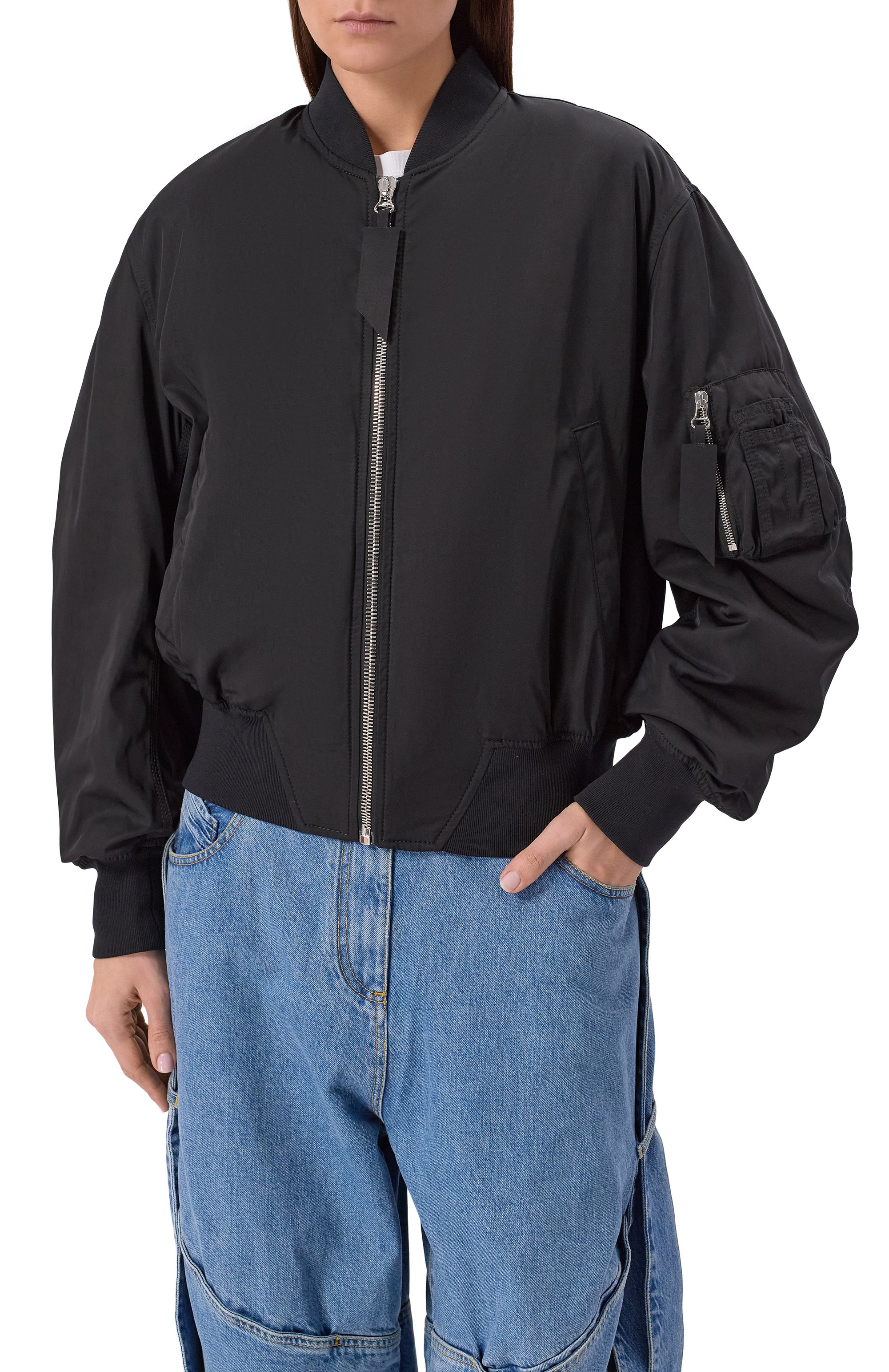 Утепленный бомбер THE ATTICO, арт. 260WCB00070/PLL001AA, фото 3