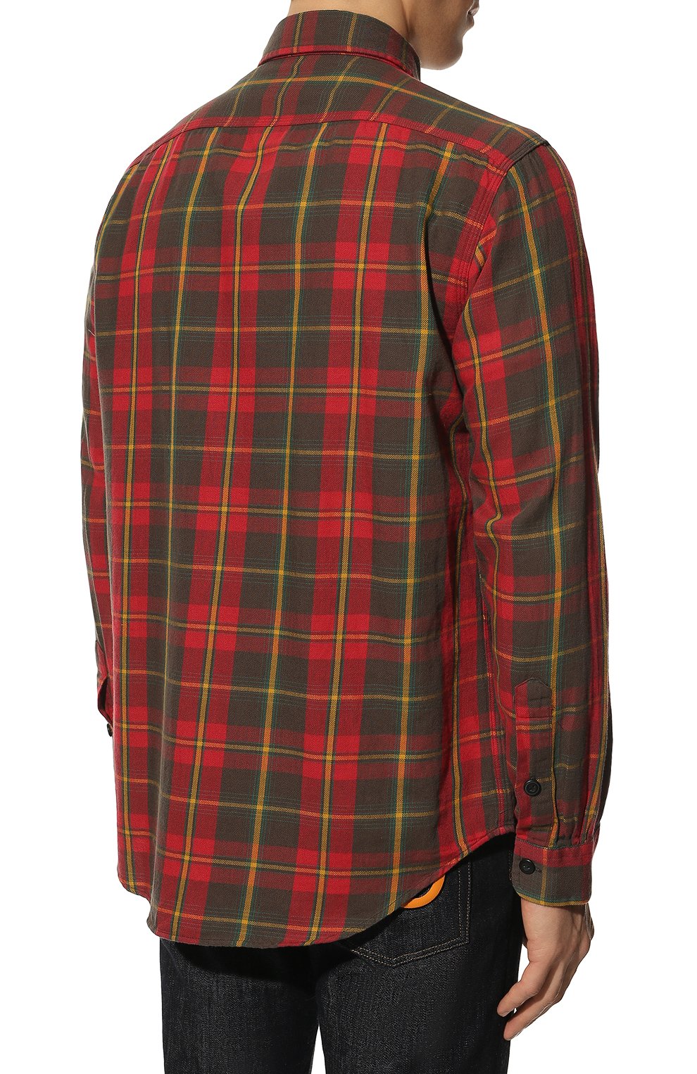 Хлопковая рубашка POLO RALPH LAUREN, арт. 710858324/5477, фото 4