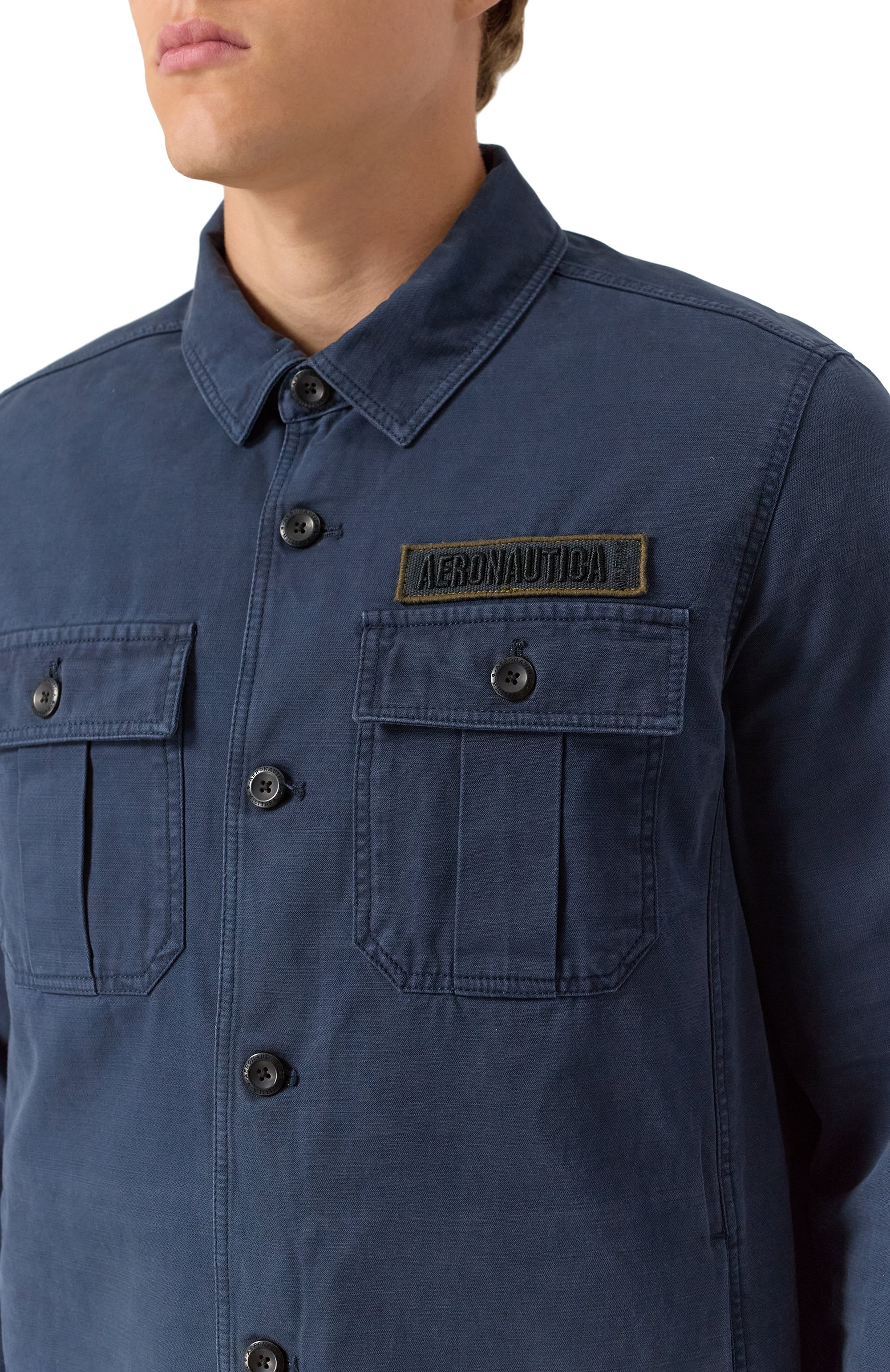 Хлопковая рубашка AERONAUTICA MILITARE, арт. AC0036UCT04233, фото 5