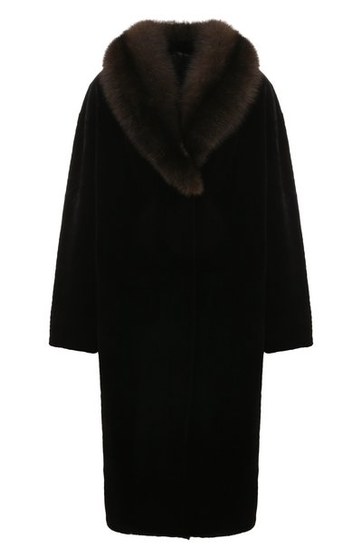 Шуба из меха норки и соболя VICTORIA KUSENKOVA, арт. 701513504447, фото 1