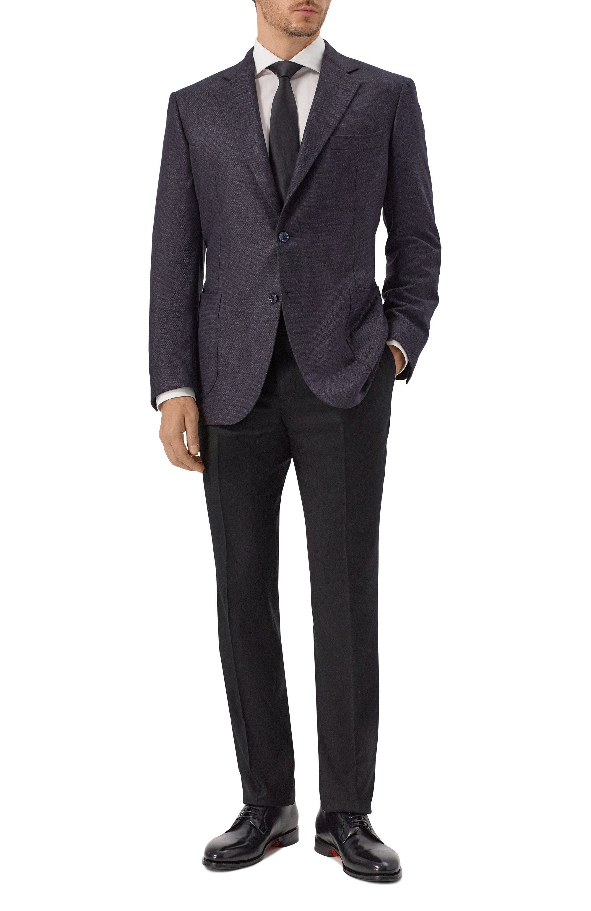 Пиджак из шелка и кашемира ZILLI, арт. P2B010M061250101U, фото 2