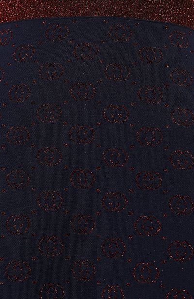 Шерстяная юбка GUCCI синего цвета по цене 83800 руб., арт. 605923/XKAHT, фото 5 Шерстяная юбка GUCCI, арт. 605923/XKAHT, фото 5