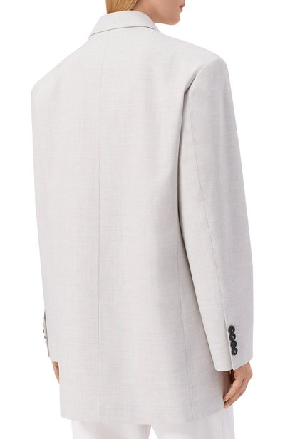 Жакет из вискозы PE белого цвета по цене 25520 руб., арт. РЕSS25-3.1.45.0.1, фото 4 Жакет из вискозы PE, арт. РЕSS25-3.1.45.0.1, фото 4