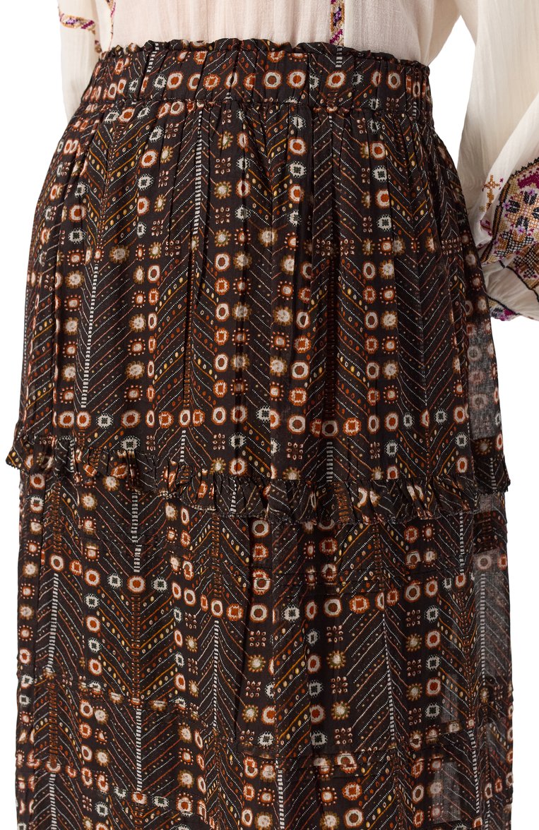 Хлопковая юбка ISABEL MARANT ETOILE, арт. JU0239FA/C1J19E, фото 5