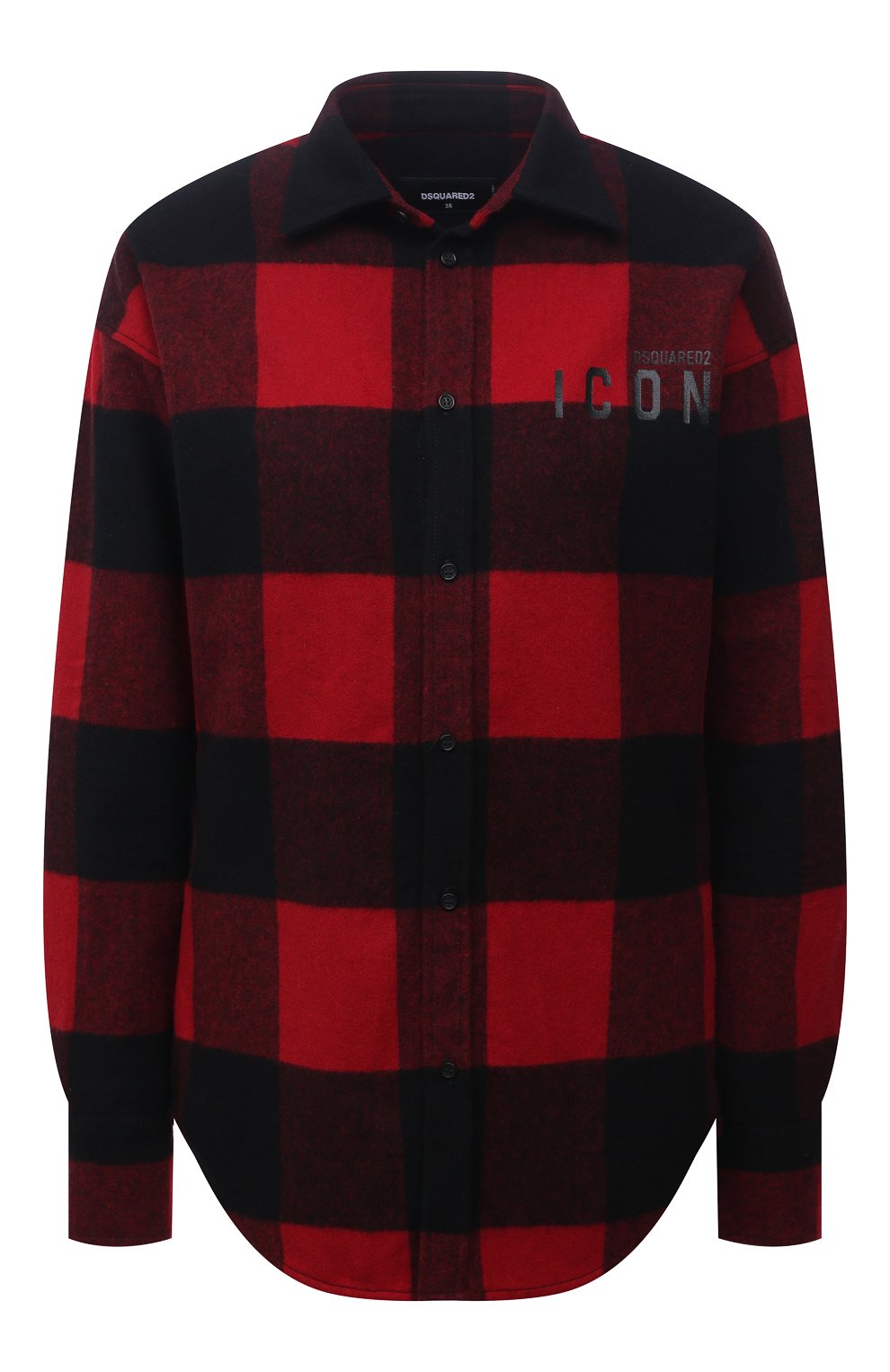 Шерстяная рубашка DSQUARED2, арт. S80DL0009/S53139, фото 1