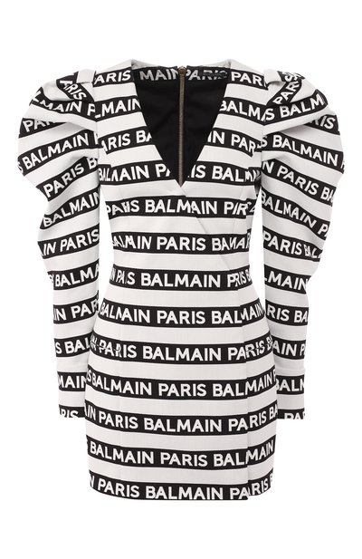 Женское хлопковое платье BALMAIN, арт. RF16186/C054
