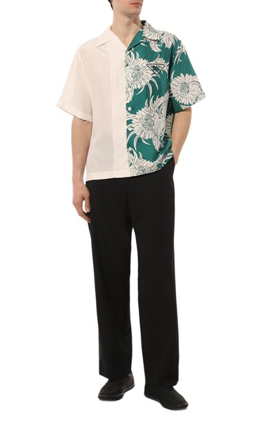 Шелковая рубашка PRADA, арт. UCS406-1ZW1-F0363-212, фото 2