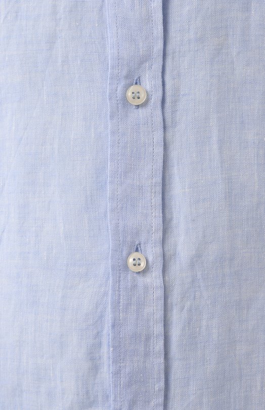 Льняная рубашка Paul&Shark 25413007 Голубой  25413007 Фото 6