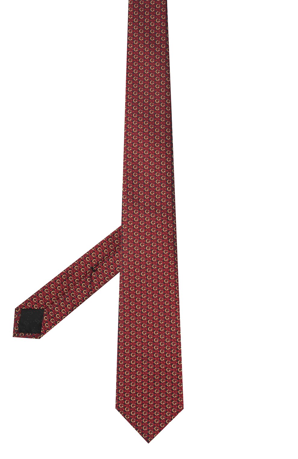 Шелковый галстук GUCCI бордового цвета по цене 28800 руб., арт. 643994/4E002, фото 2 Шелковый галстук GUCCI, арт. 643994/4E002, фото 2