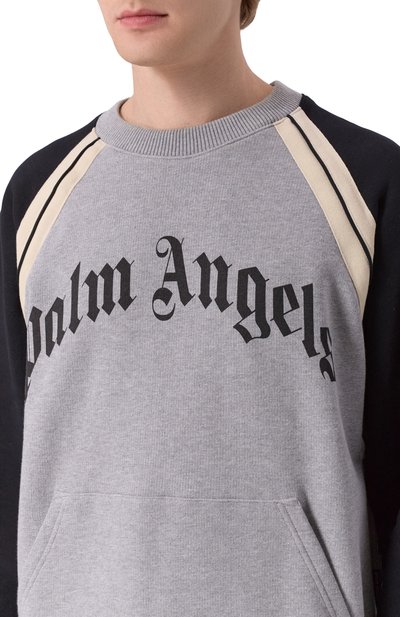 Хлопковый свитшот PALM ANGELS, арт. PMBA08LF25FLE001, фото 5