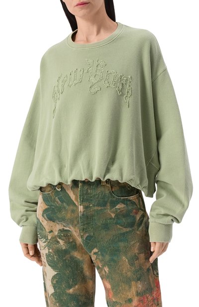 Хлопковый свитшот R13, арт. R13WK260-001TT, фото 3