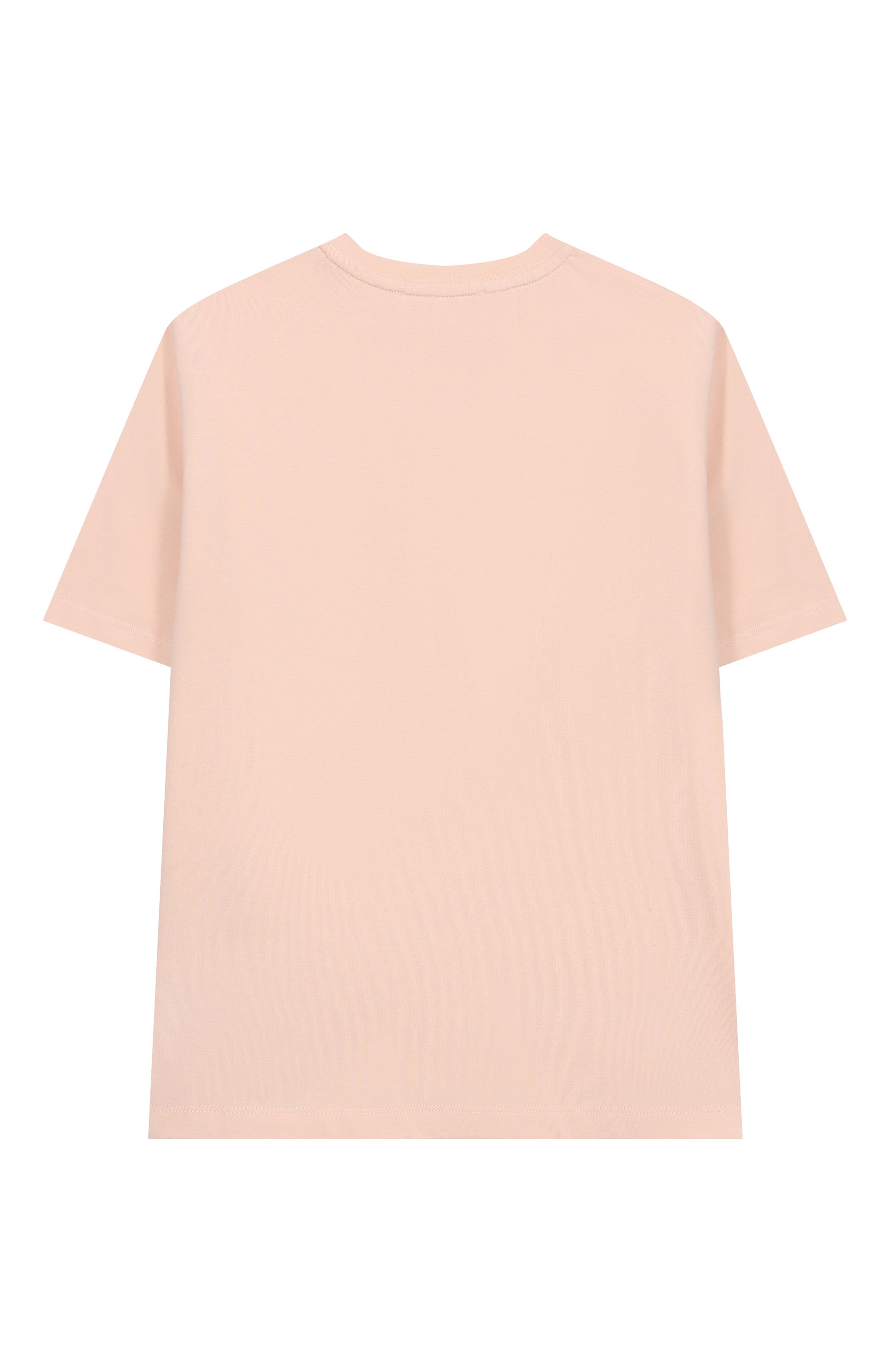 Хлопковая футболка ELISABETTA FRANCHI LA MIA BAMBINA, арт. EFTS2630/JE006_001, фото 2