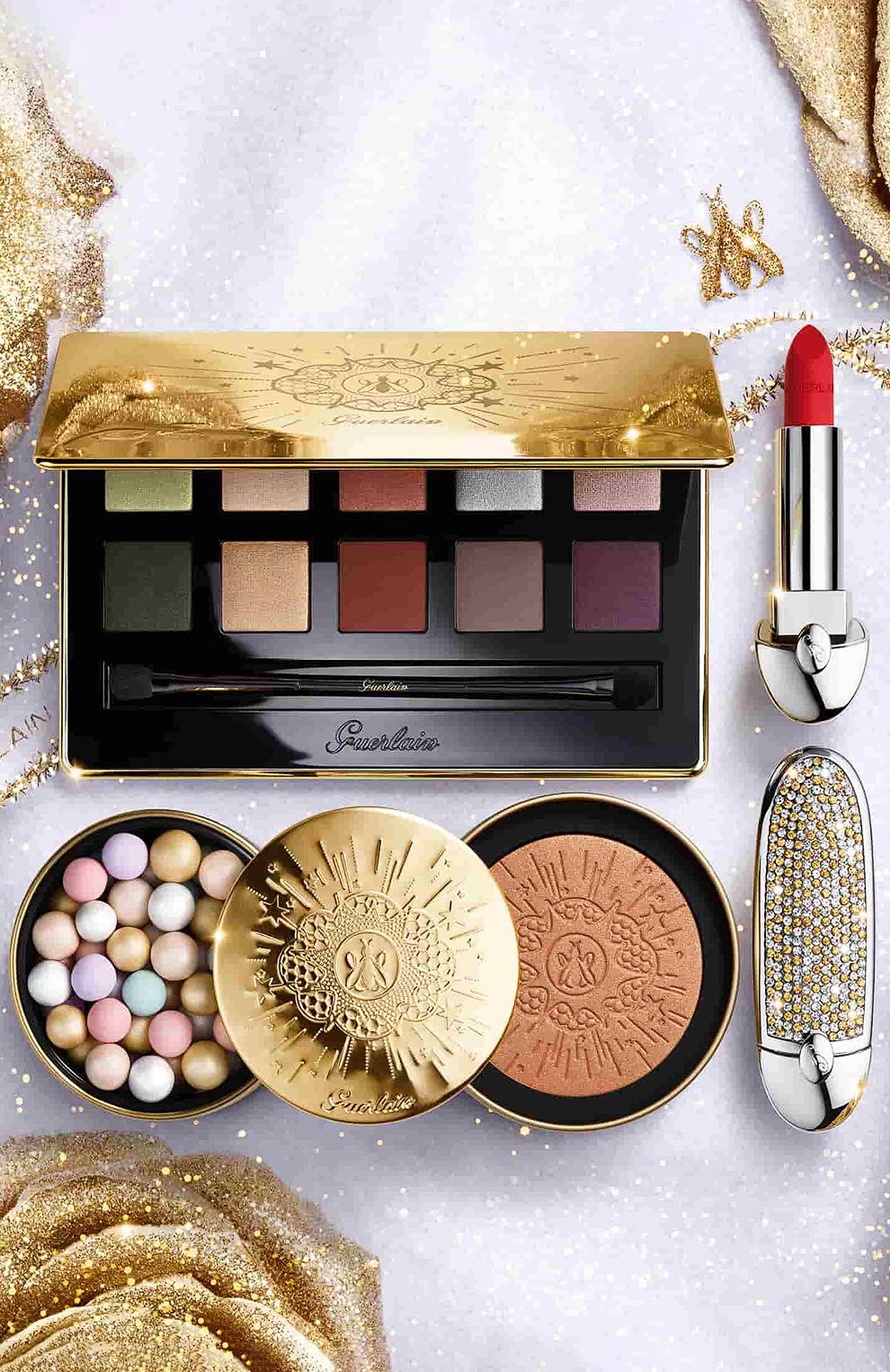 Пудра для лица в шариках météorites golden bee (25g) GUERLAIN, арт. G043348, фото 4