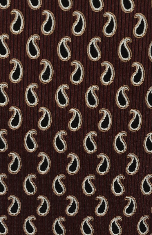 Шелковый галстук Brioni 061D00/0D448 Бордовый  061D00/0D448 Фото 4