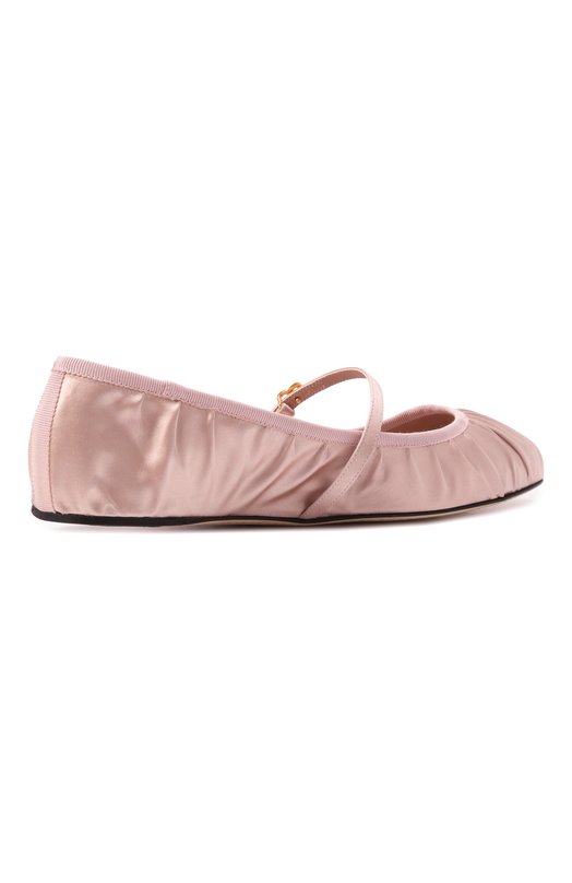 Текстильные балетки Vally Dolce & Gabbana CB0257/AD160 Розовый  CB0257/AD160 Фото 5